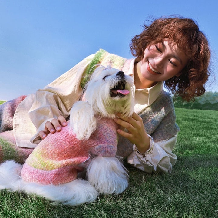 Monet Garden Pet Sweater