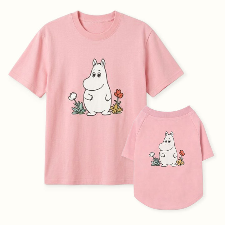 Moomin Garden Matching Pet and Owner Tee Shirt