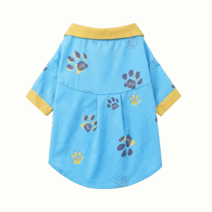 Paw Print Pet and Owner Matching Pajamas