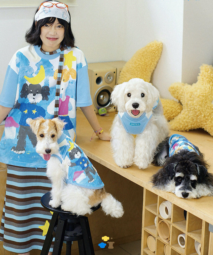 Paws &amp; Pals Adventure Dog and Owner Matching Tee Shirts