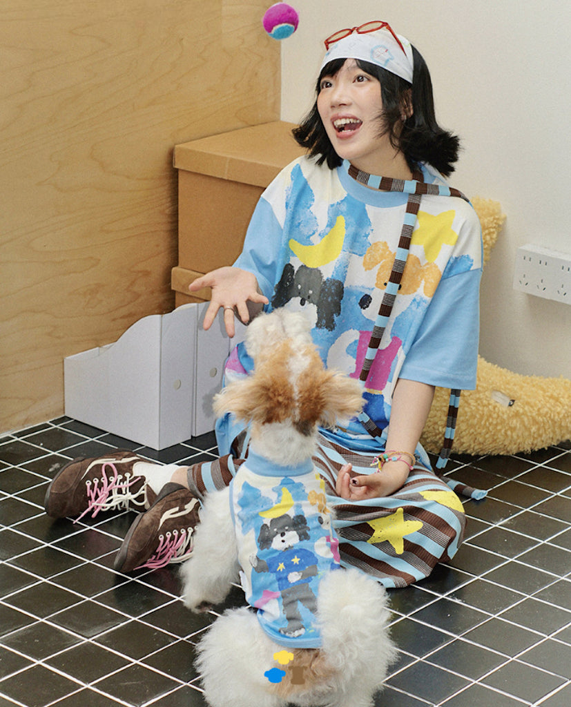 Paws &amp; Pals Adventure Dog and Owner Matching Tee Shirts