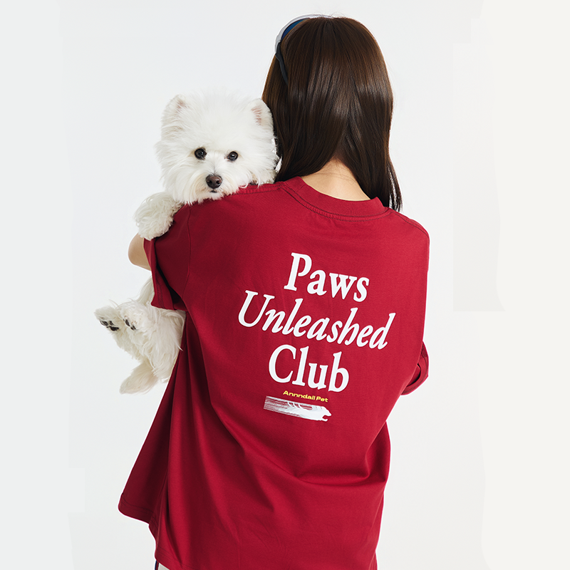 Paws Unleashed Club Pet and Owner Matching Tee Shirt