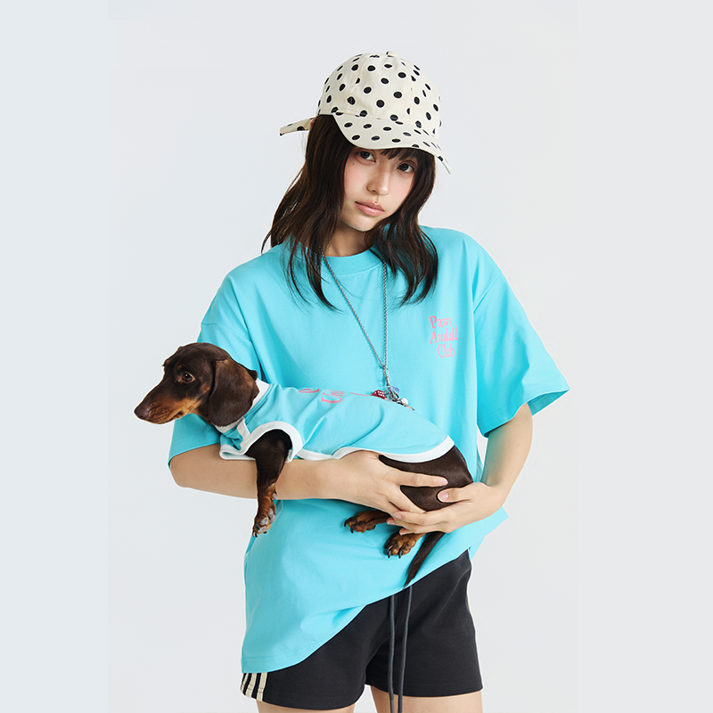 Paws Unleashed Club Pet and Owner Matching Tee Shirt