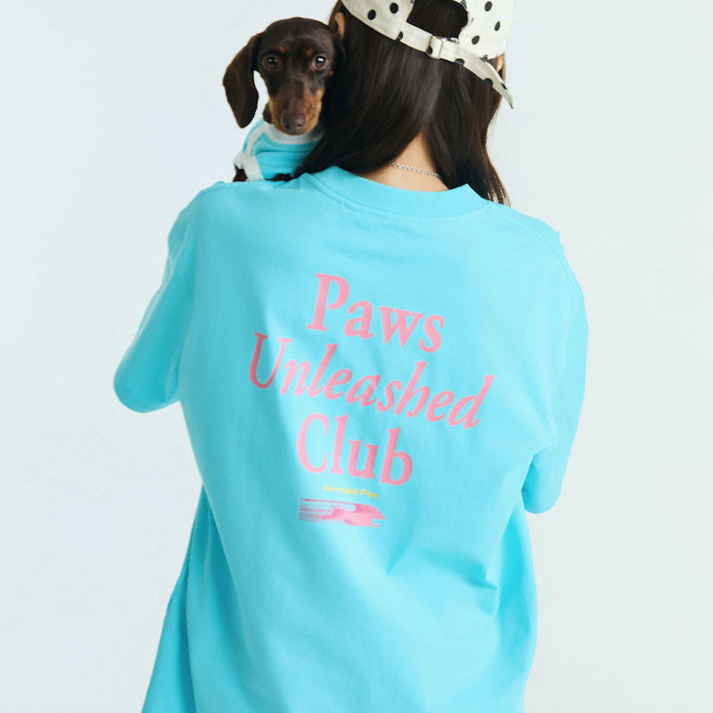 Paws Unleashed Club Pet and Owner Matching Tee Shirt