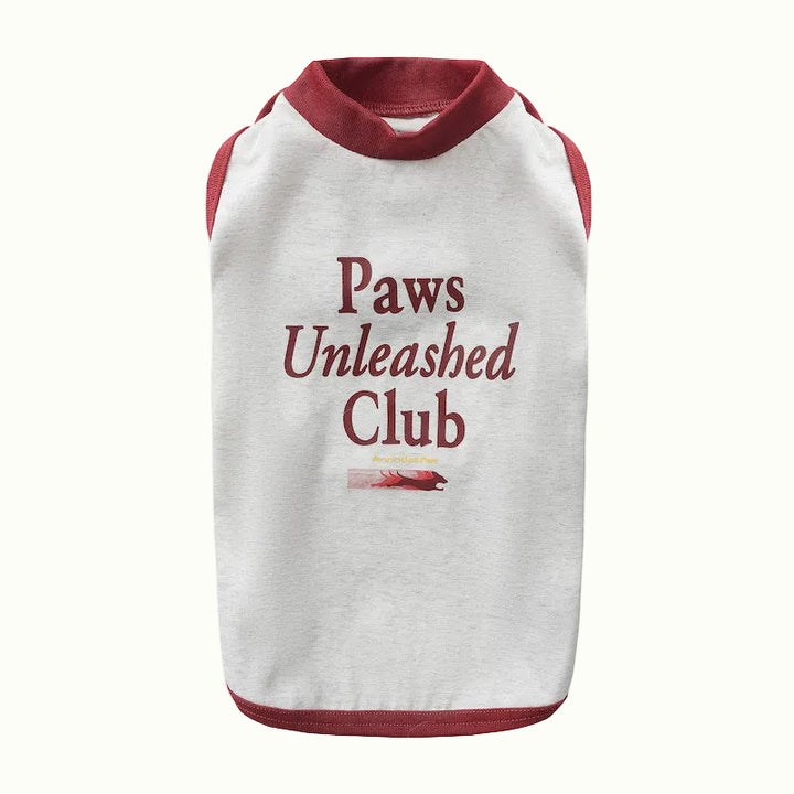 Paws Unleashed Club Pet Tee Shirt