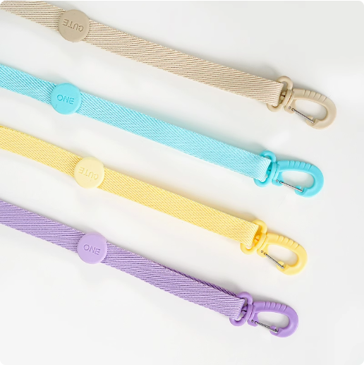 Macaron Pastel Halter H-harnesses and Leash Set