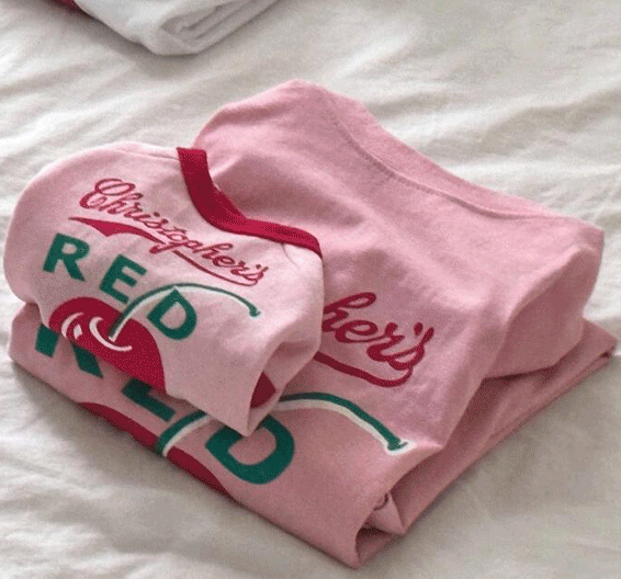 Cherry Matching Dog and Owner Outfits