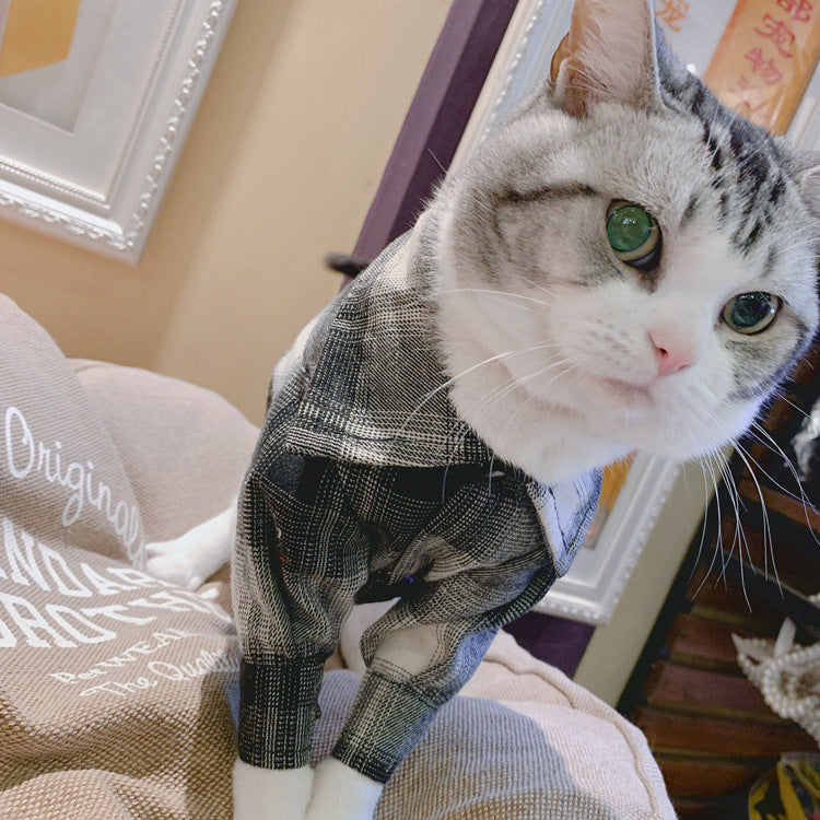 Black Checkered Plaid Pet Human Matching Shirt