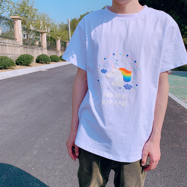 Unicorns Are Real Pet Owner Matching T-Shirt & Dress