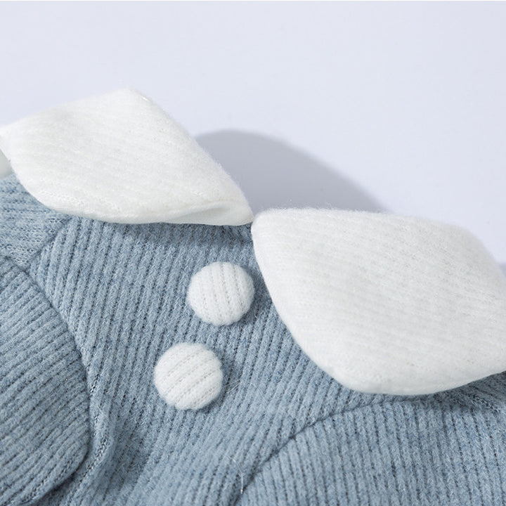 Petal Collar Corduroy Shirt Pet Clothes