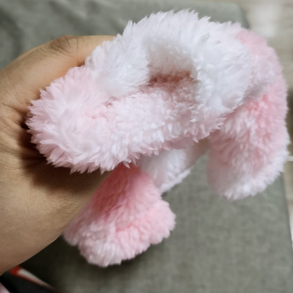 Pink Plaid Sphynx Cat Fleece Sweater