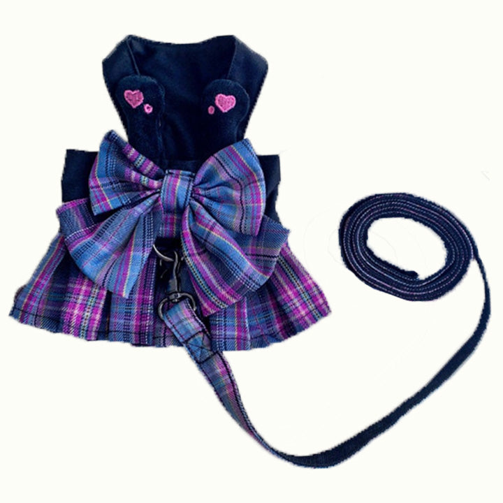 Pet Harness Dress Leash Set