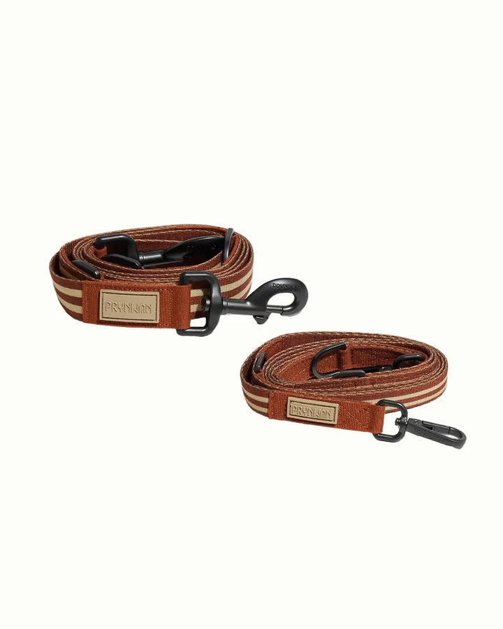 Prynwan Prynometry Adjustable Leash Brown Beige