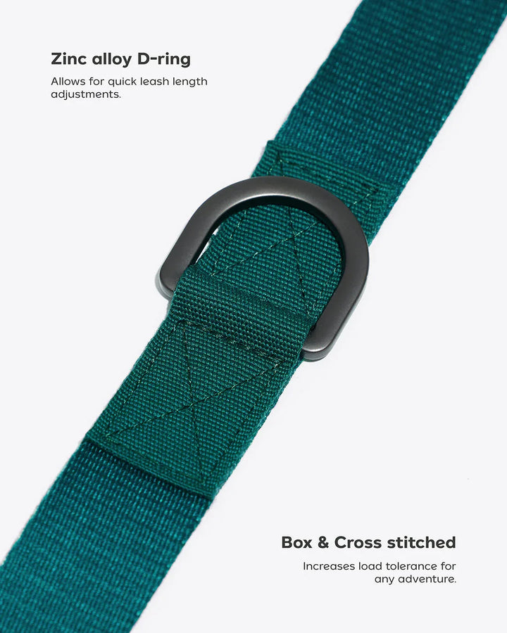Prynwan Prynometry Adjustable Leash Checkered Green