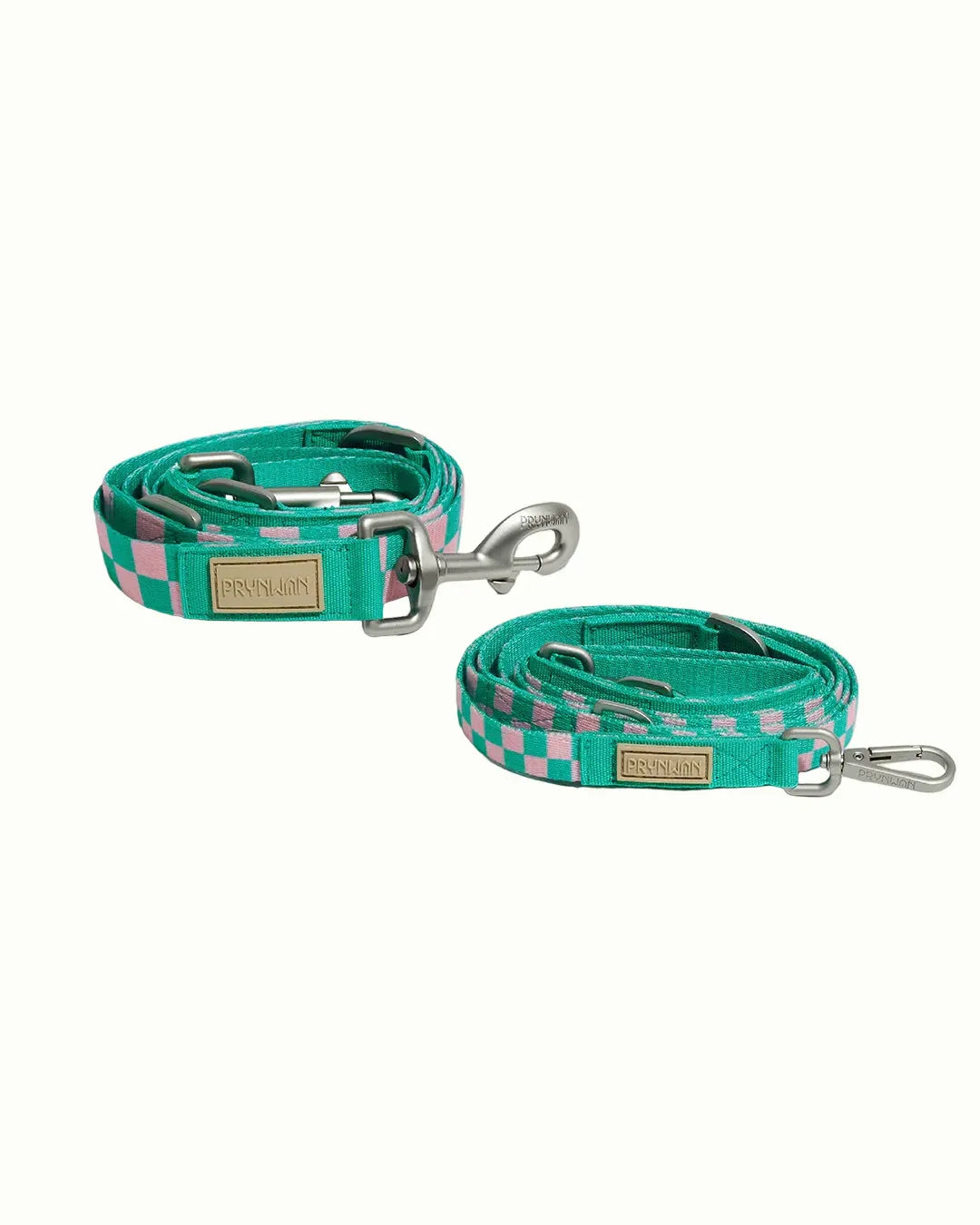 Prynwan Prynometry Adjustable Leash Green Pink
