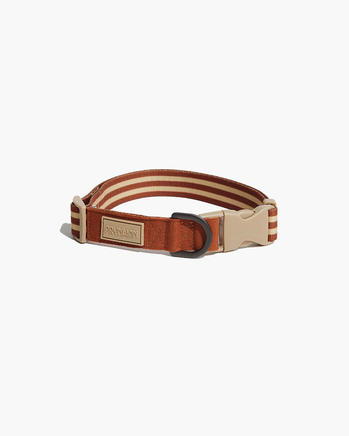 Prynwan Prynometry Quick Release Collar Brown Beige