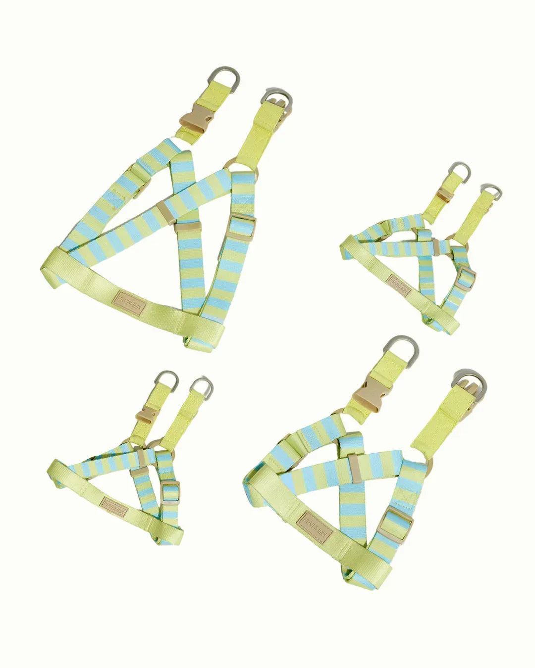 Prynwan Prynometry Step-In Harness Yellow Baby Blue