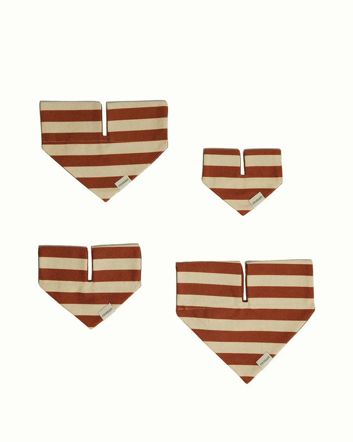 Prynwan Prynometry Triangle Bandana Brown Beige
