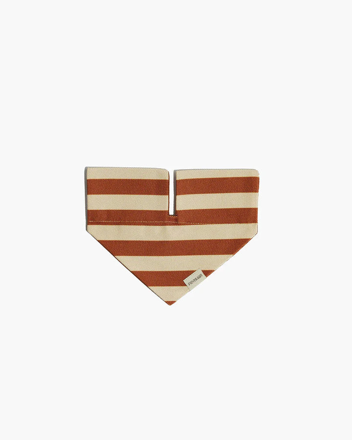 Prynwan Prynometry Triangle Bandana Brown Beige
