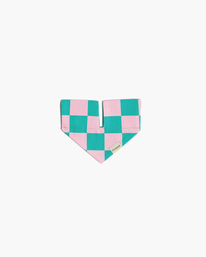 Prynwan Prynometry Triangle Bandana Green Pink