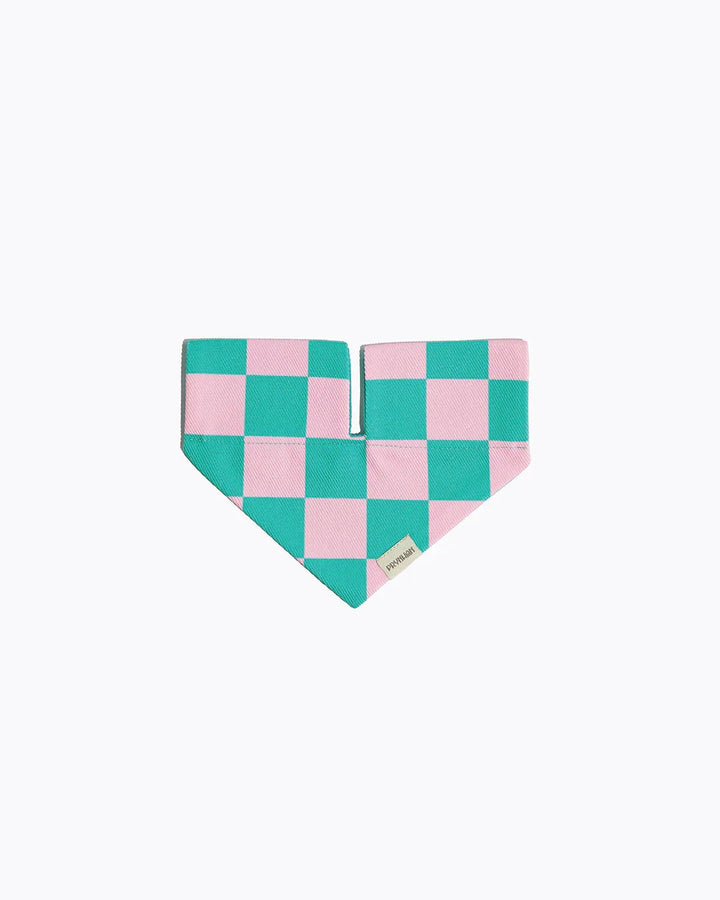 Prynwan Prynometry Triangle Bandana Green Pink