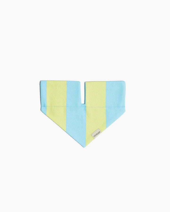 Prynwan Prynometry Triangle Bandana Yellow Baby Blue