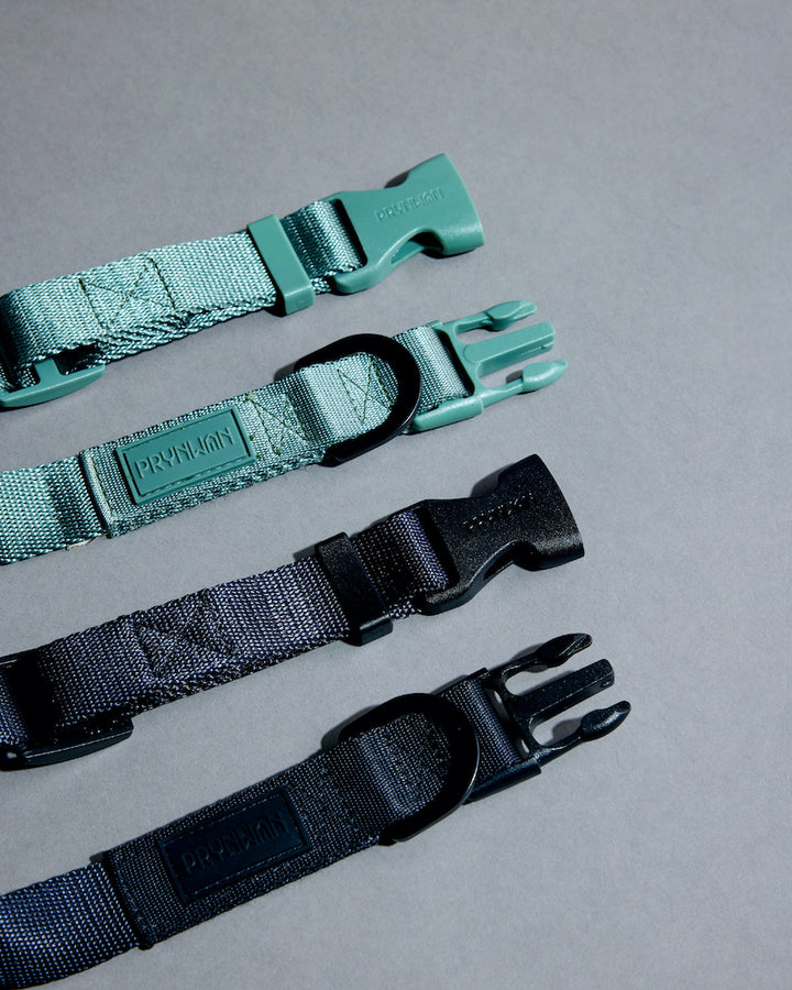 Prynwan Tone On Tone Quick Release Collar Olive Green