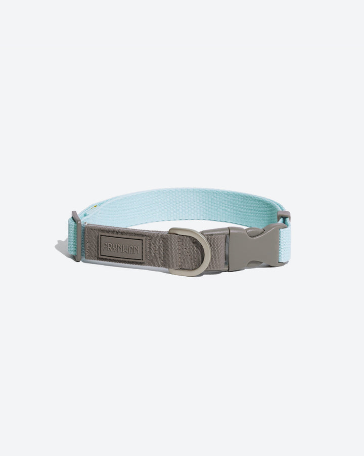 Prynwan Two Tone Quick Release Collar Baby blue Taupe