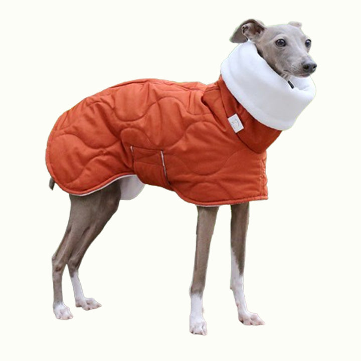 Quilted Inner Fleece Iggy and Whippet Winter Coat