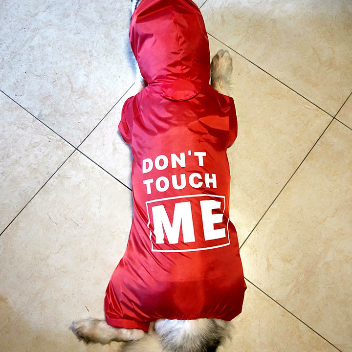 Don't Touch Me (Red) Pet Owner Matching Outfit