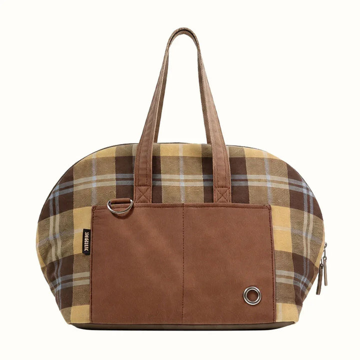 Sansuuk Heritage Waterproof Pet Travel Tote Bag