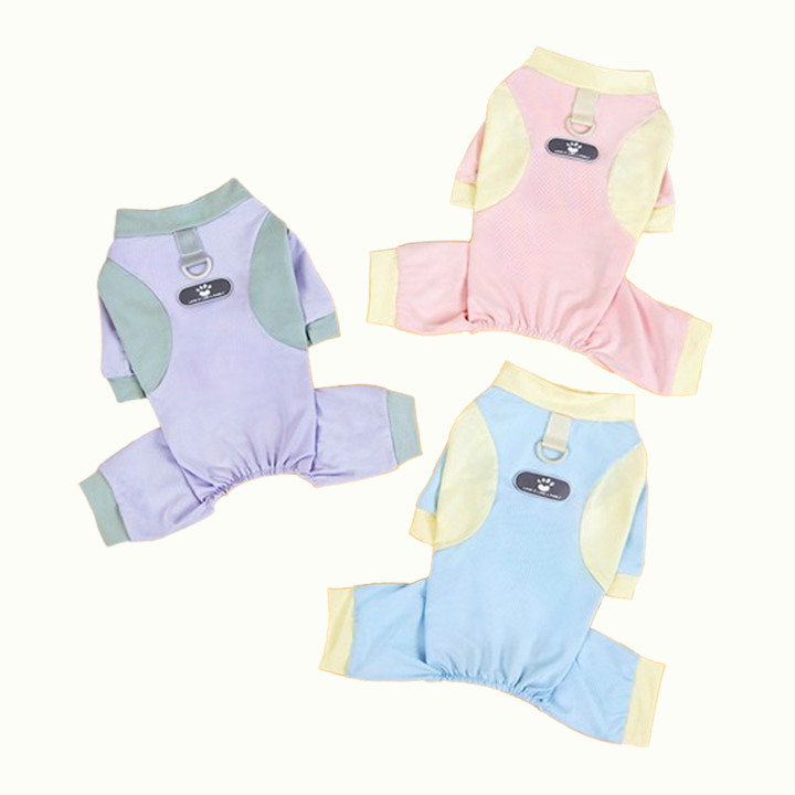 Mesh Ice Silk Pet Pajamas