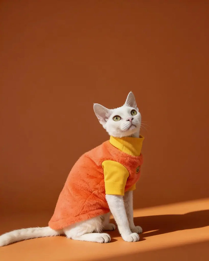 smiley-high-neck-sweater-pet-gifts - CityBear