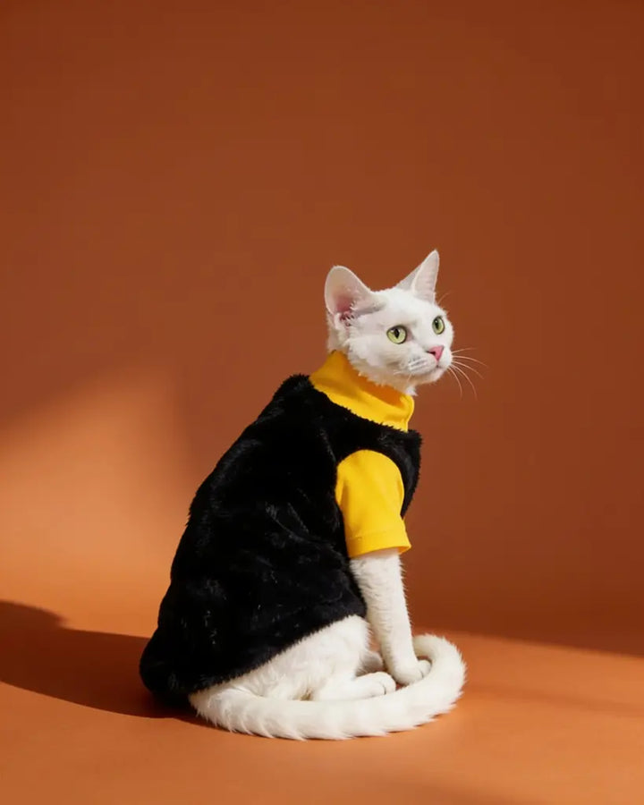 smiley-high-neck-top-warm-sweater-cute-gift - CityBear