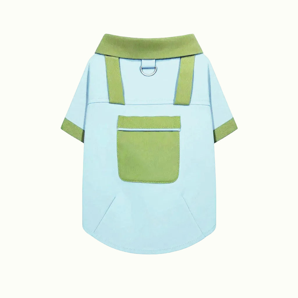 Soda Pop Pet and Owner Matching Pajamas in Blue
