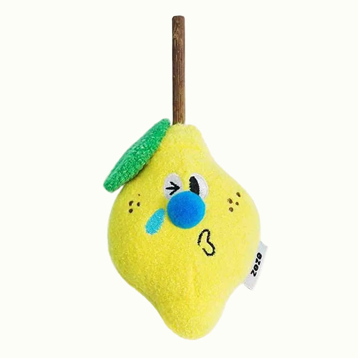 Sour Lemon Cat Toy with Catnip and Matatabi Stick