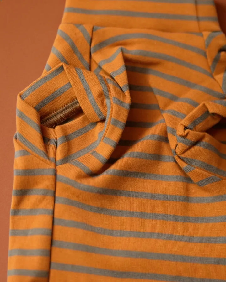 Sphynx Cat Shirt Cotton Striped Tee for Spring &amp; Summer CityBear