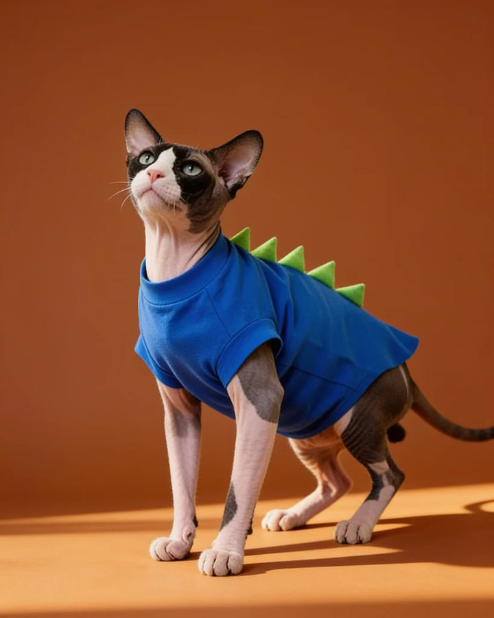 cute-dinosaur-shirt-sphinx-cat-jumper - CityBear