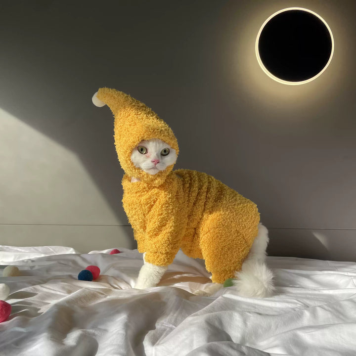 Sphynx Cat Onesies With Hat