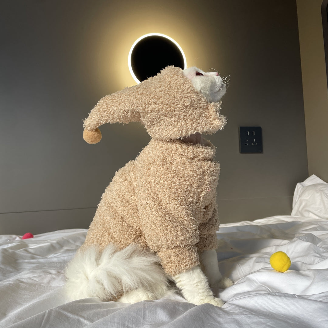 Sphynx Cat Onesies With Hat