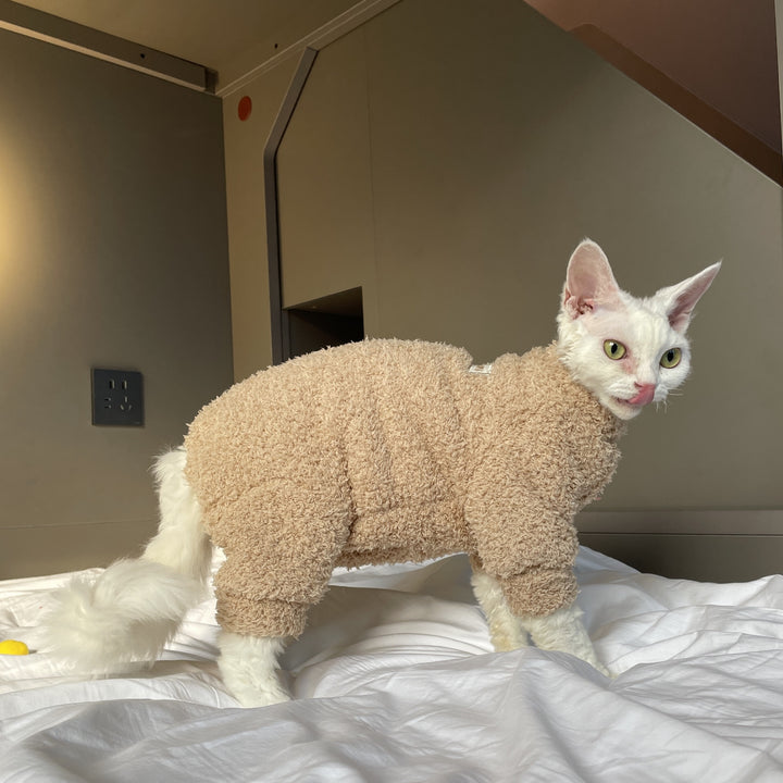 Sphynx Cat Onesies With Hat