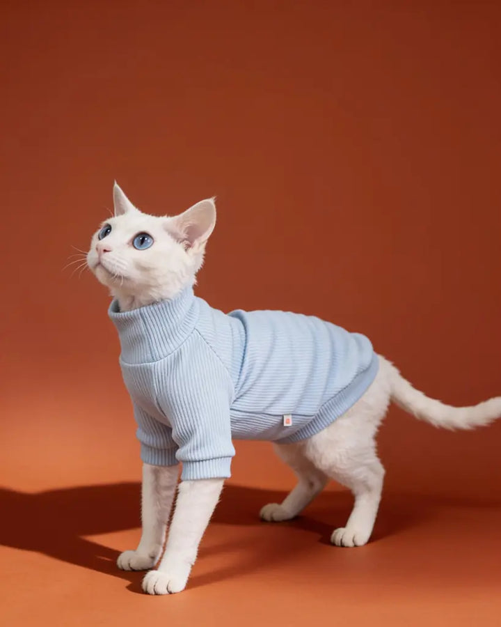 Sphynx Cat Warm Long Sleeve Pet Shirt CityBear
