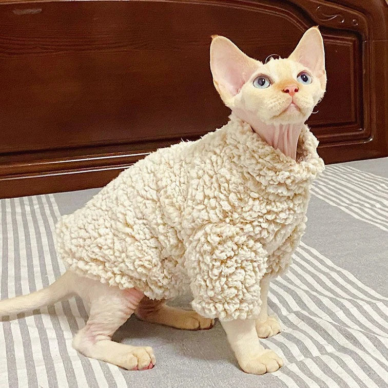 Sphynx Kitten Sphynx Jumper Thickened Sweater Warm Sphynx Cat