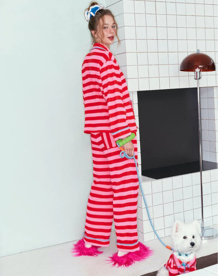 Strawberry Milk Pet and Owner Matching Pajamas