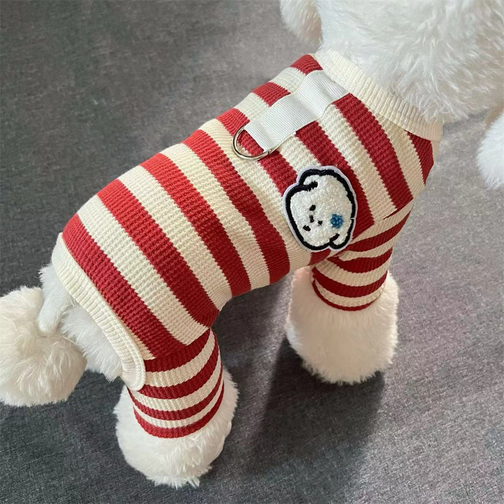 Striped Pet Pajamas