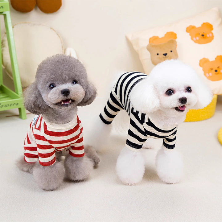 Striped Pet Pajamas