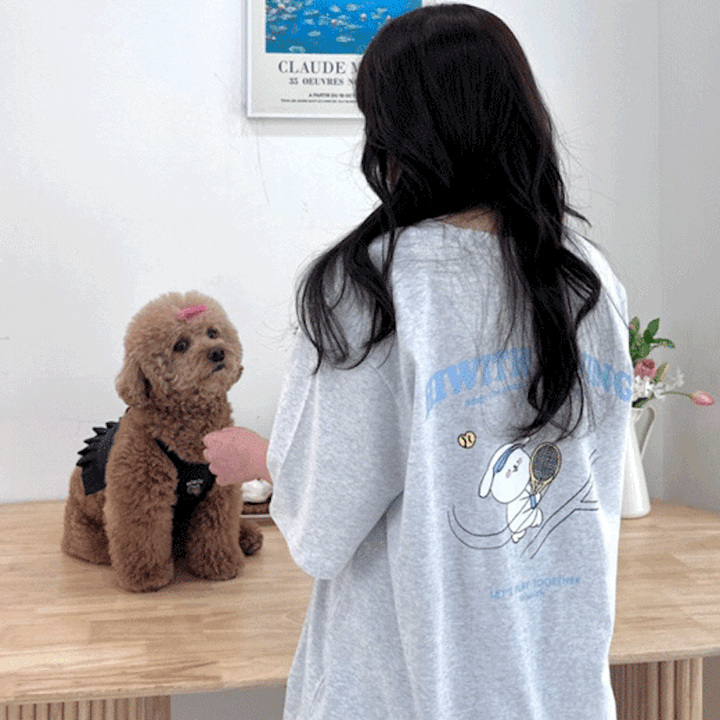 Swing Together Dog and Owner Matching Tee Shirts