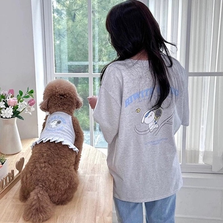 Swing Together Dog and Owner Matching Tee Shirts