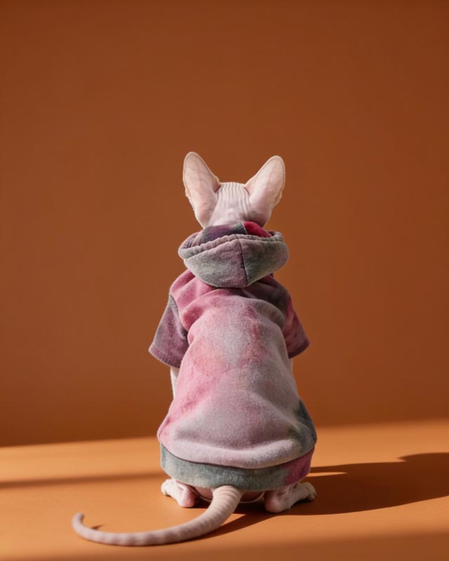 Tie Dye Sphynx Cat Hoodies CityBear