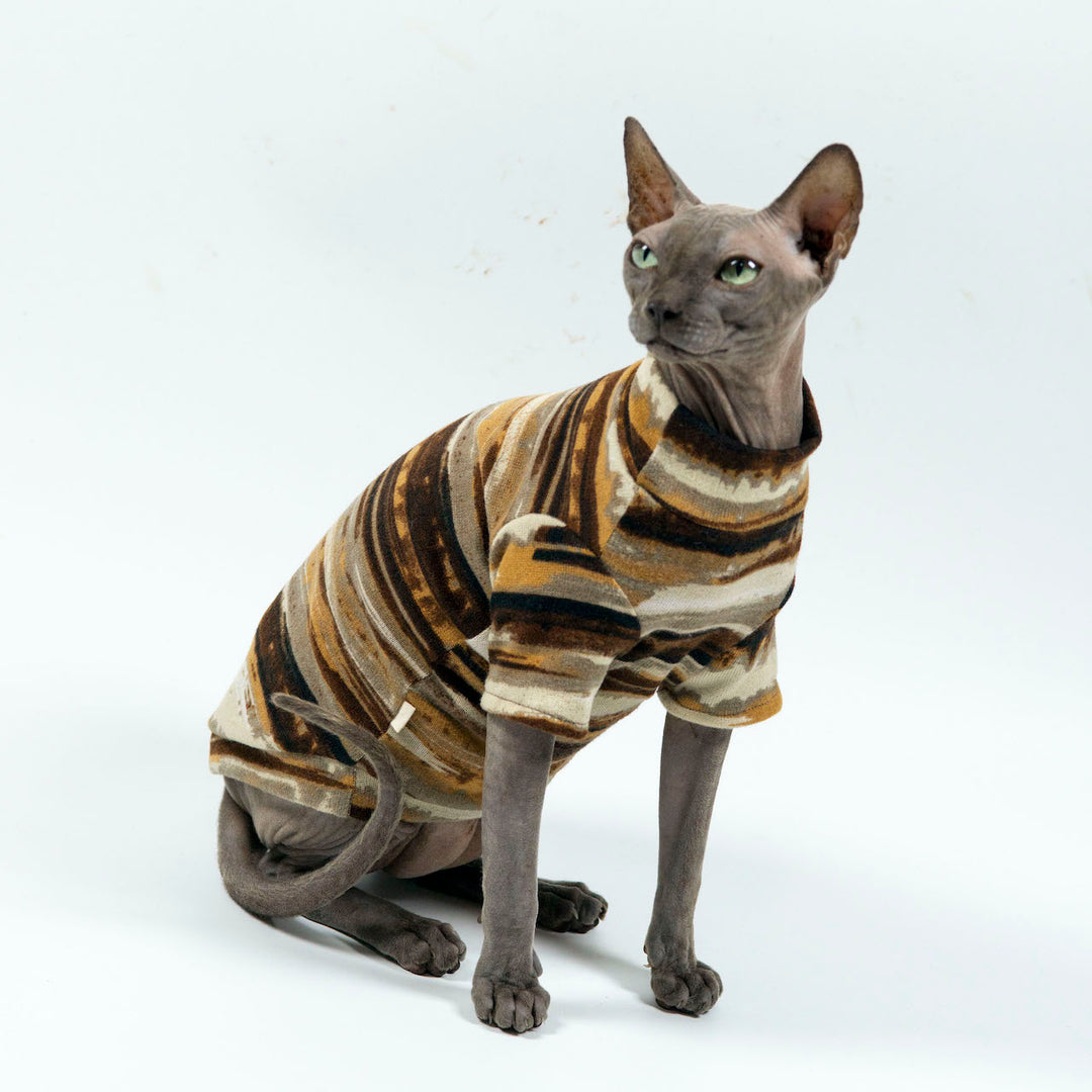 Hypoallergenic Designer Sphynx Cat Tee Shirt